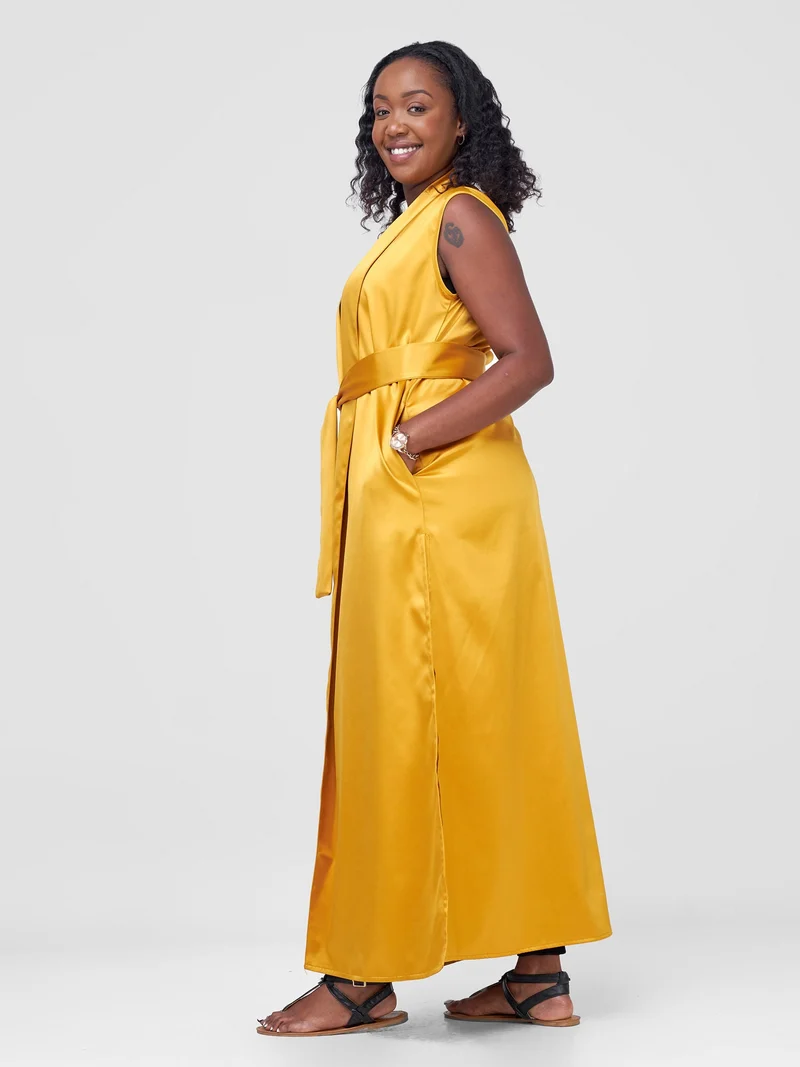 Vivo Sanali Trench Coat - Mustard
