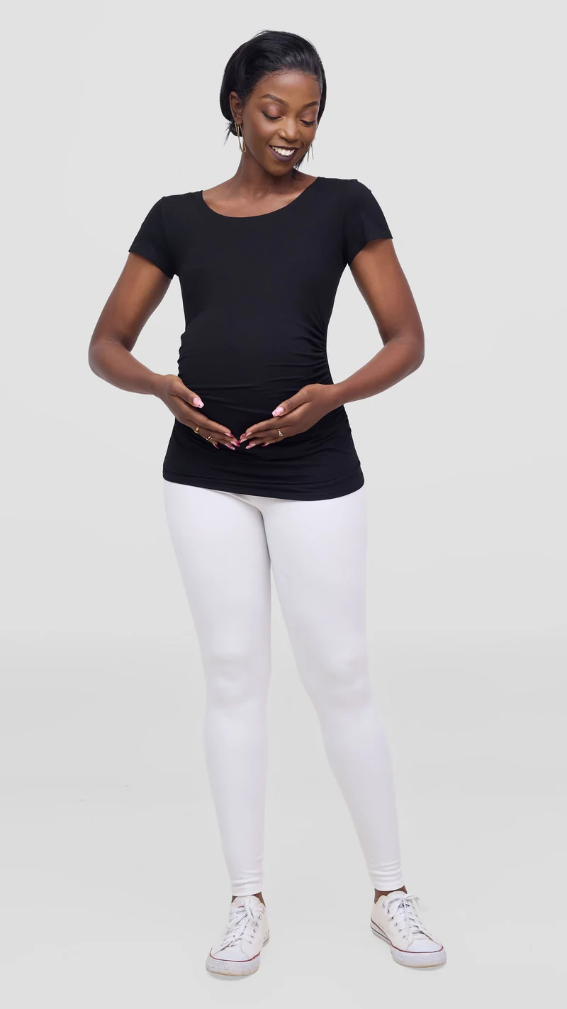 Vivo Anavi Short Sleeved Top - Black