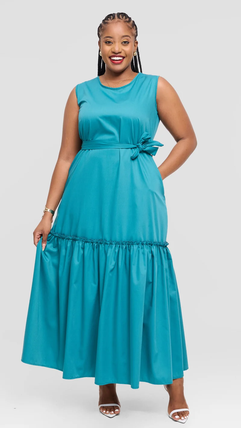 Lizola Trinity Maxi Dress - Blue