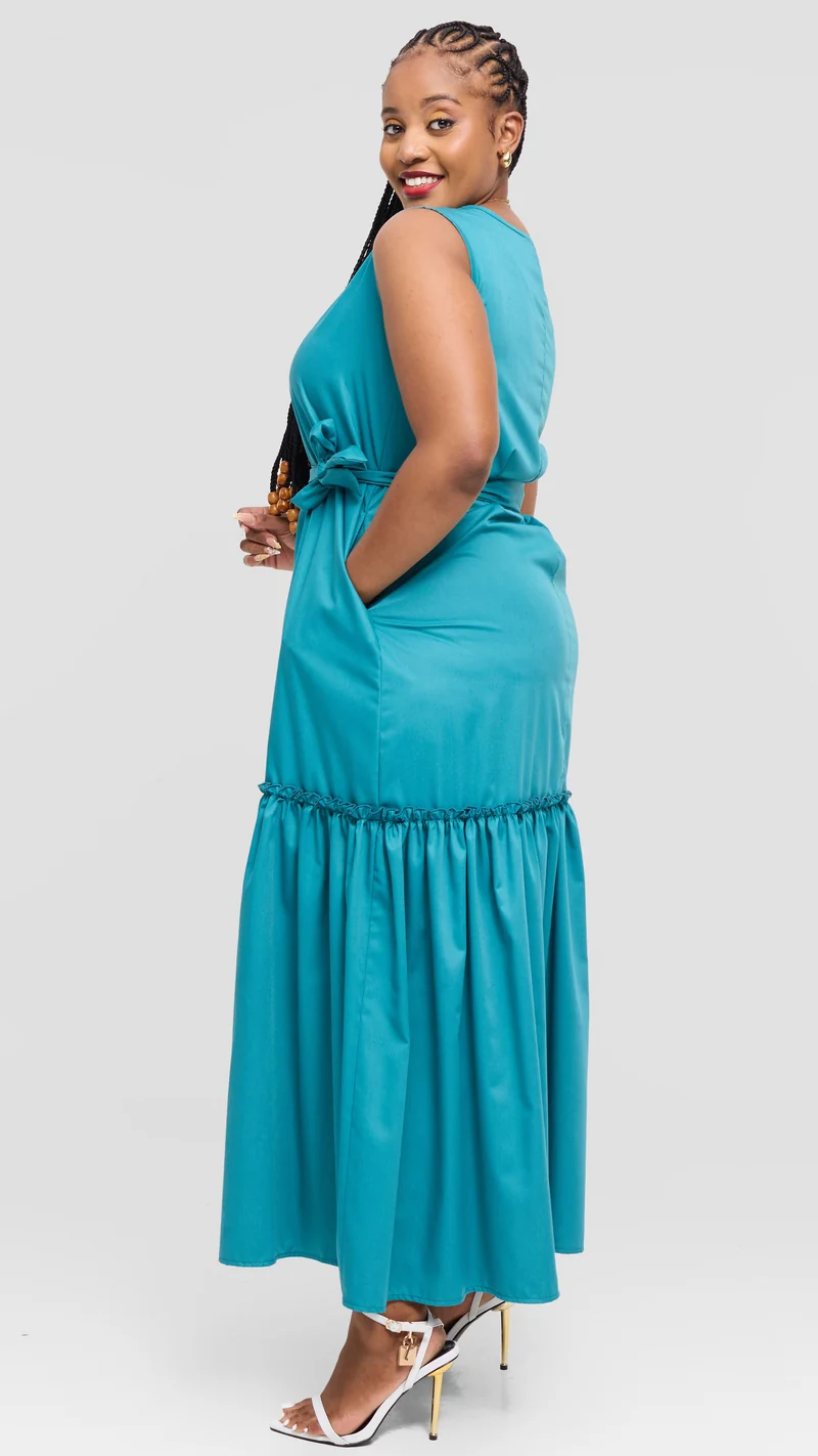 Lizola Trinity Maxi Dress - Blue