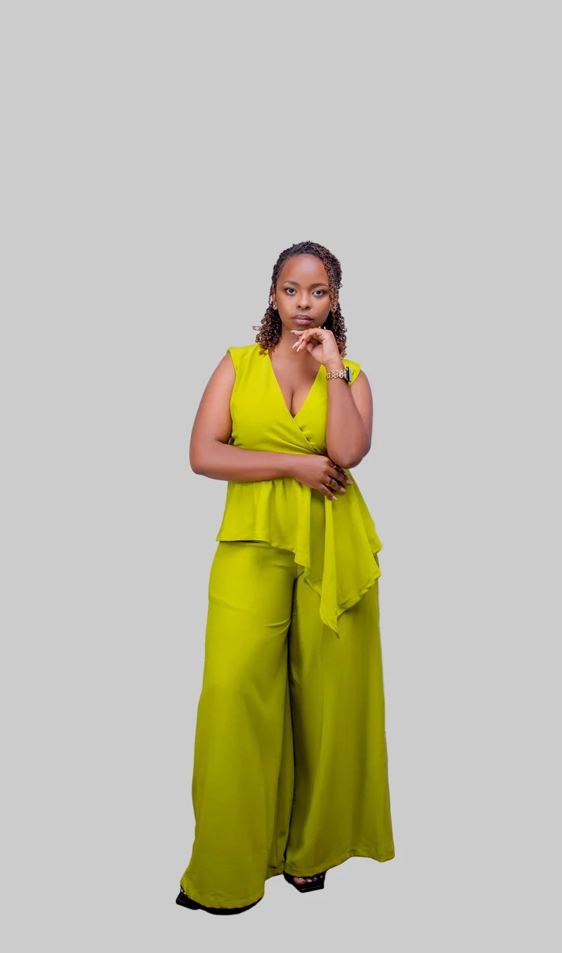 Phyls Collections Naitei Pallazo Set - Green