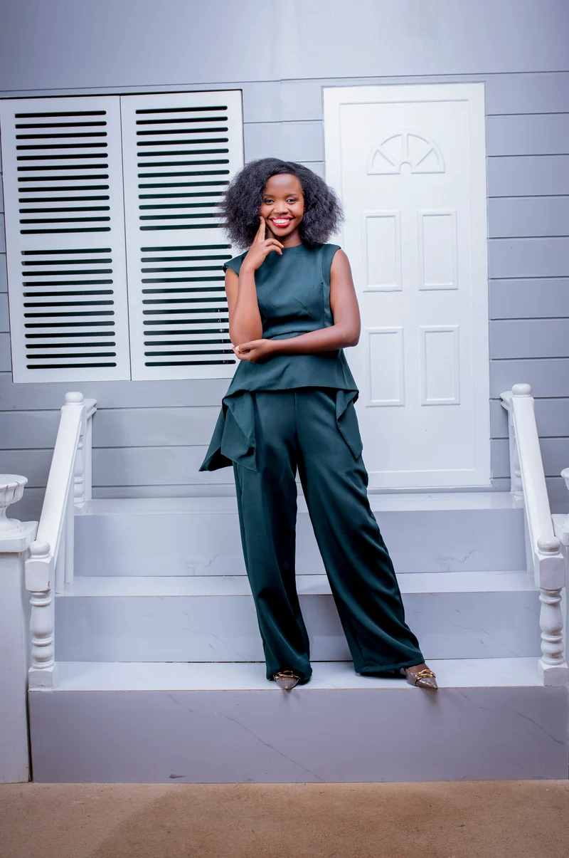 Phyls Collections Kendi Pallazo Set - Olive Green