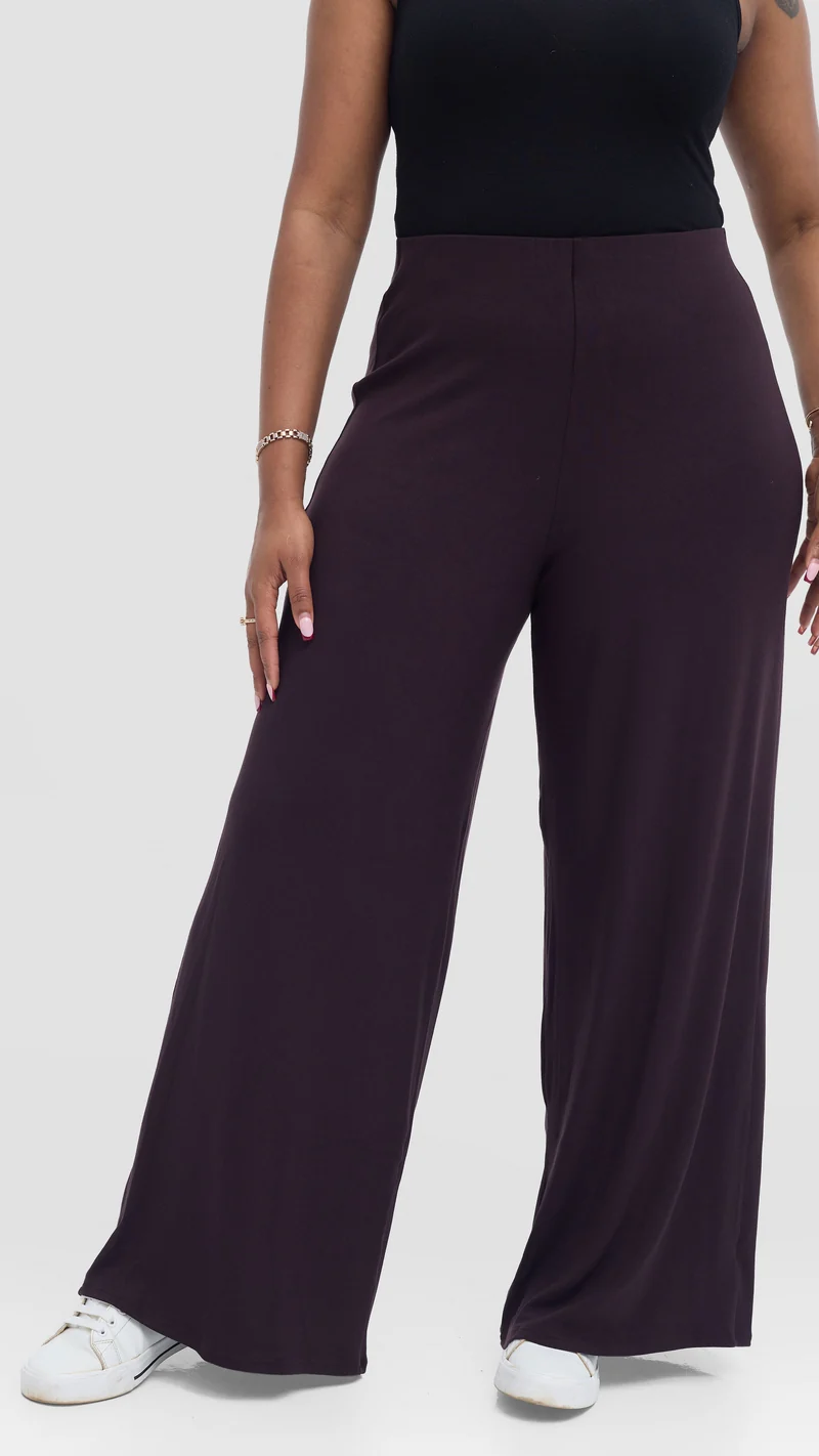 Vivo Chela Pants in Jersey - Chocolate