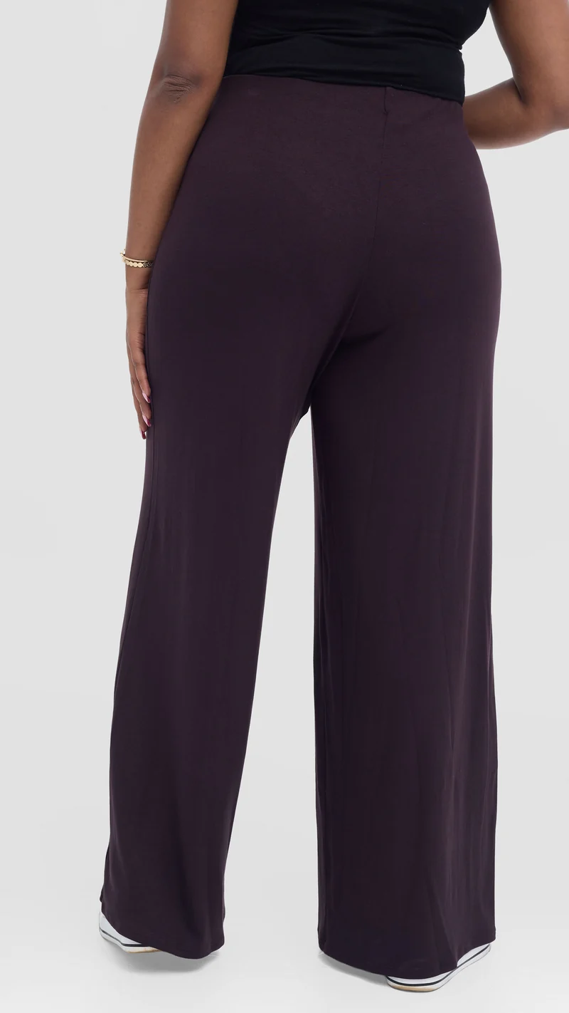 Vivo Chela Pants in Jersey - Chocolate
