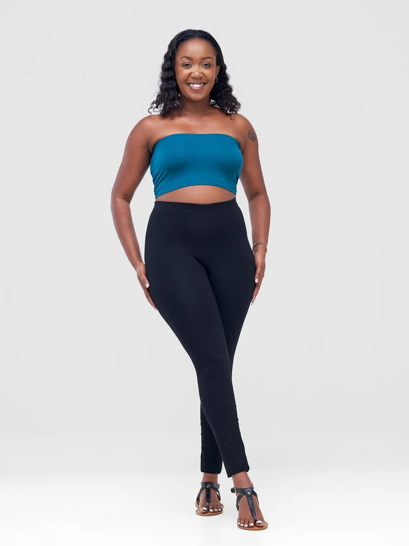 Zoya Basic Jersey Bandeau - Teal