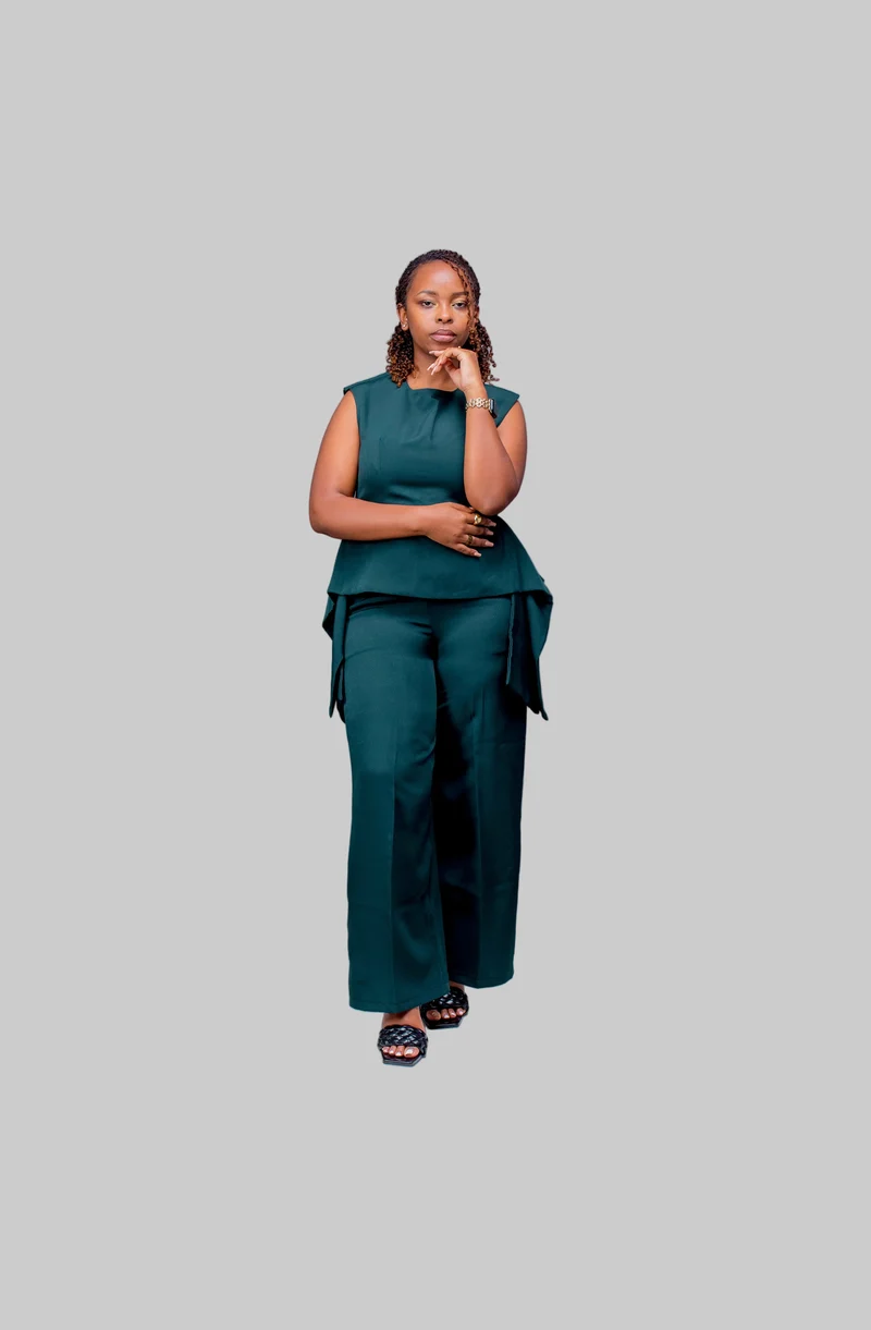 Phyls Collections Kendi Pants - Olive Green