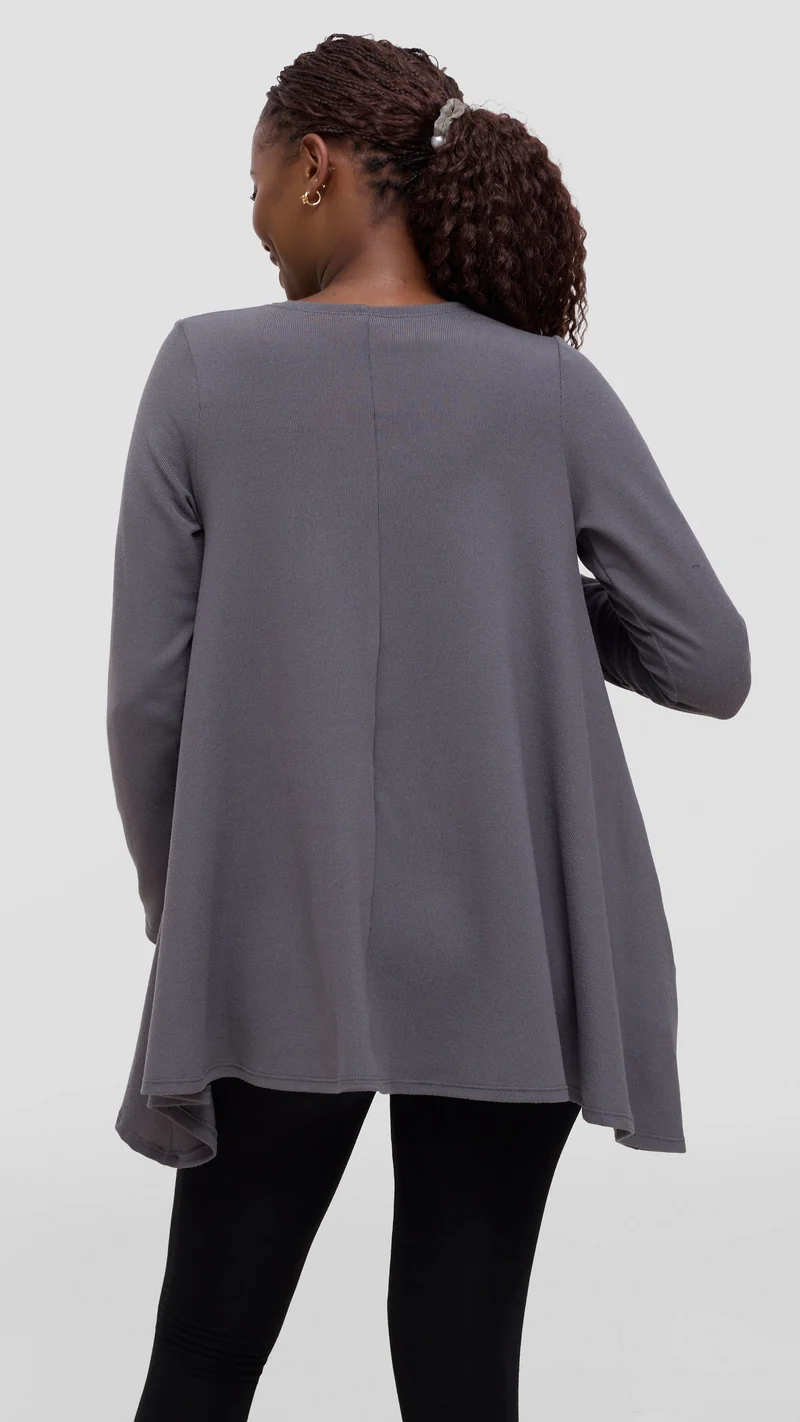 Vivo Tanda Loose Sweater - Grey