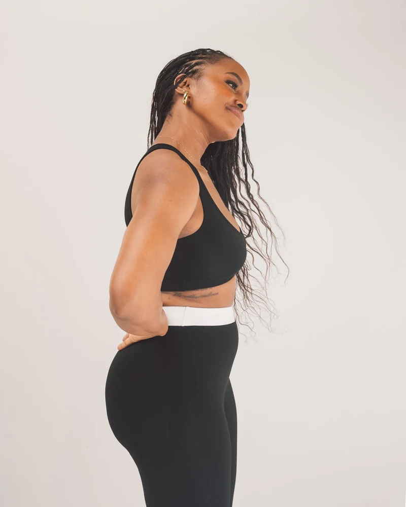 Vivo X This Is Essential Raceback Bralette - Black