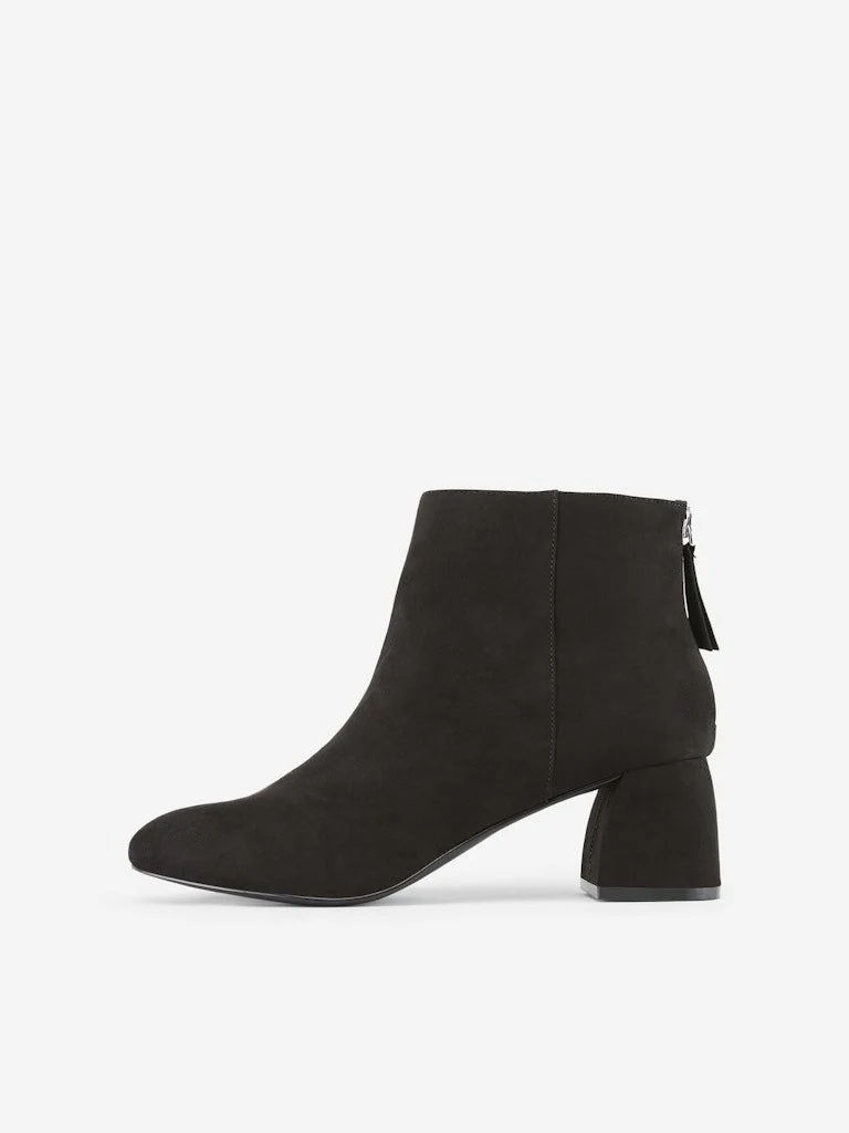 Pieces Stiefeletten schwarz