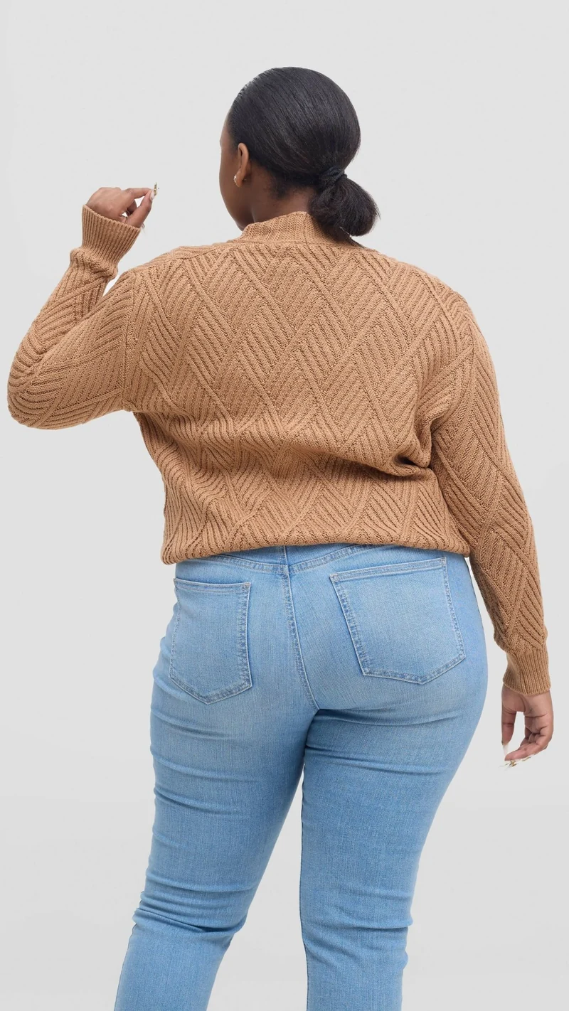 The Fashion Frenzy Button Cardigan Sweater - Brown