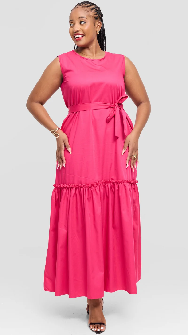 Lizola Timtooni Maxi Dress - Pink