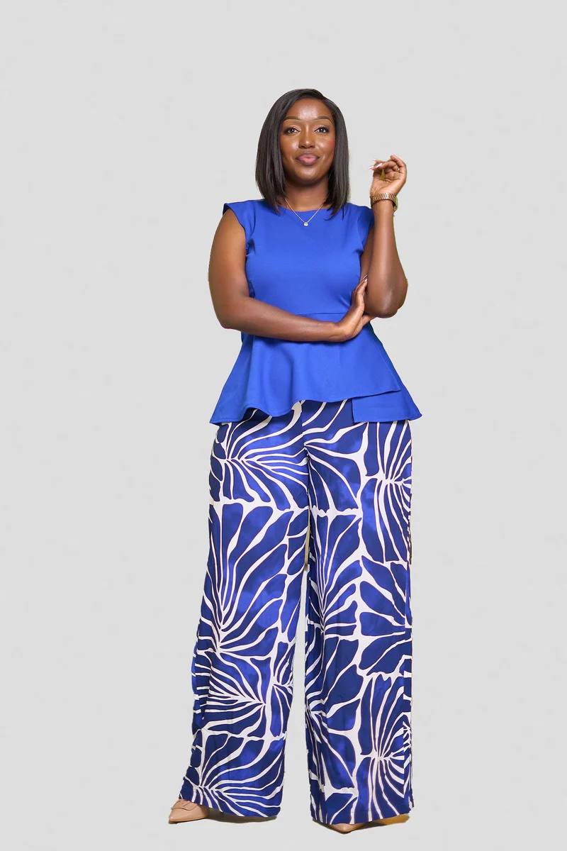 Kakiba Collections Audacious Top - Royal Blue