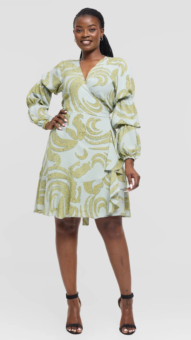 Salok Havilah Kyra Wrap - Mint Print