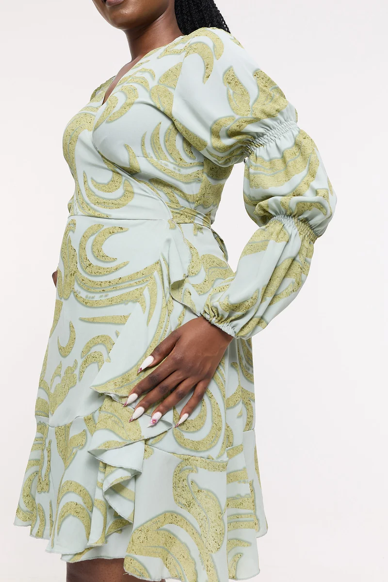 Salok Havilah Kyra Wrap - Mint Print