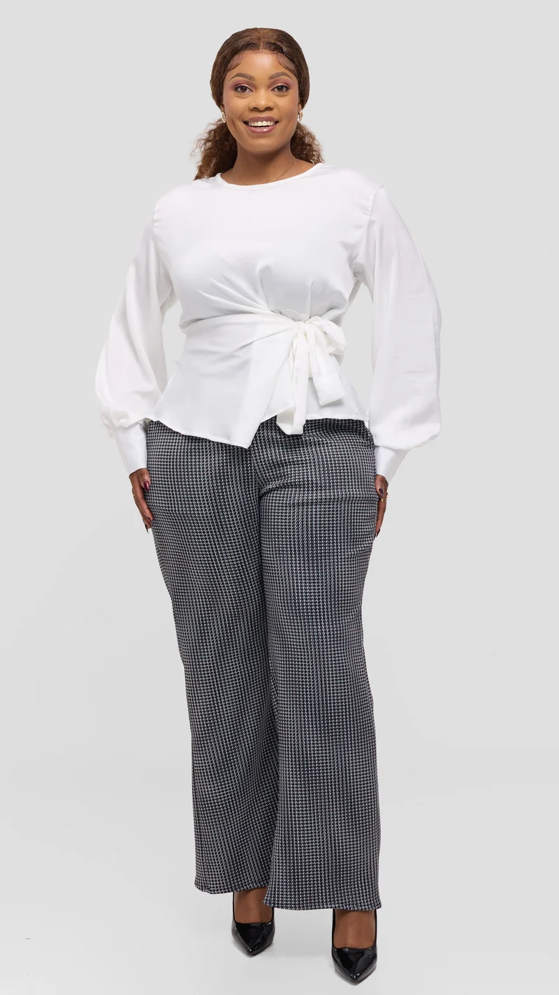 Silk House Collection Ekal Top - White