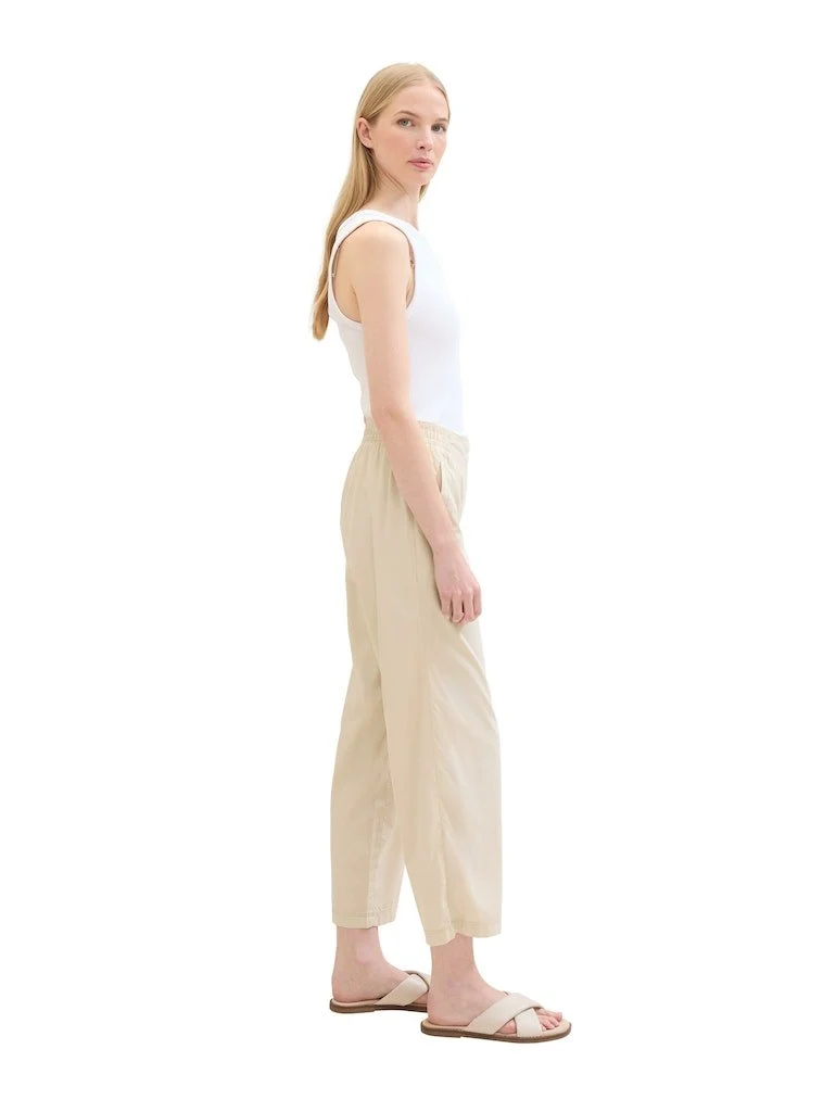 Tom Tailor Stoffhose beige