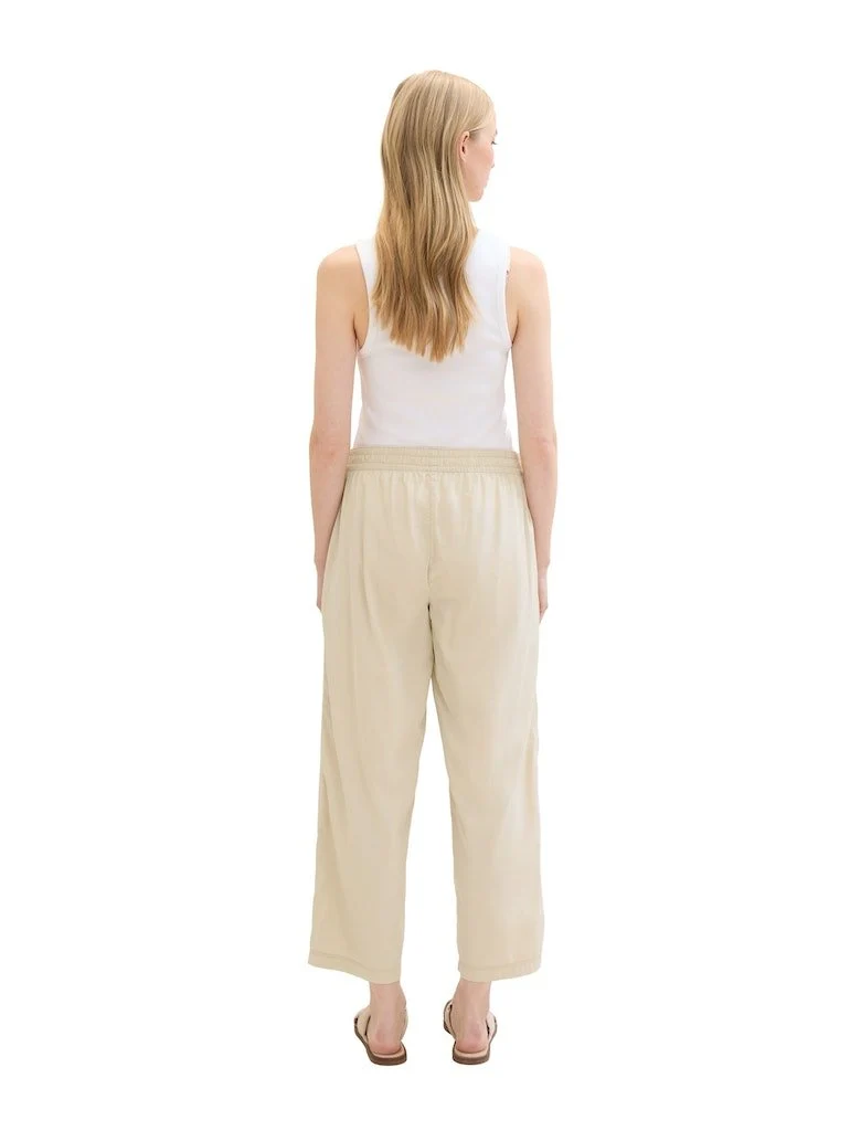 Tom Tailor Stoffhose beige
