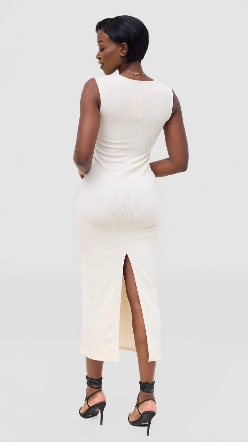 Vivo Selah Maxi Dress - Off White