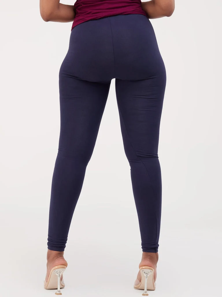 Vivo Basic Leggings - Navy Blue
