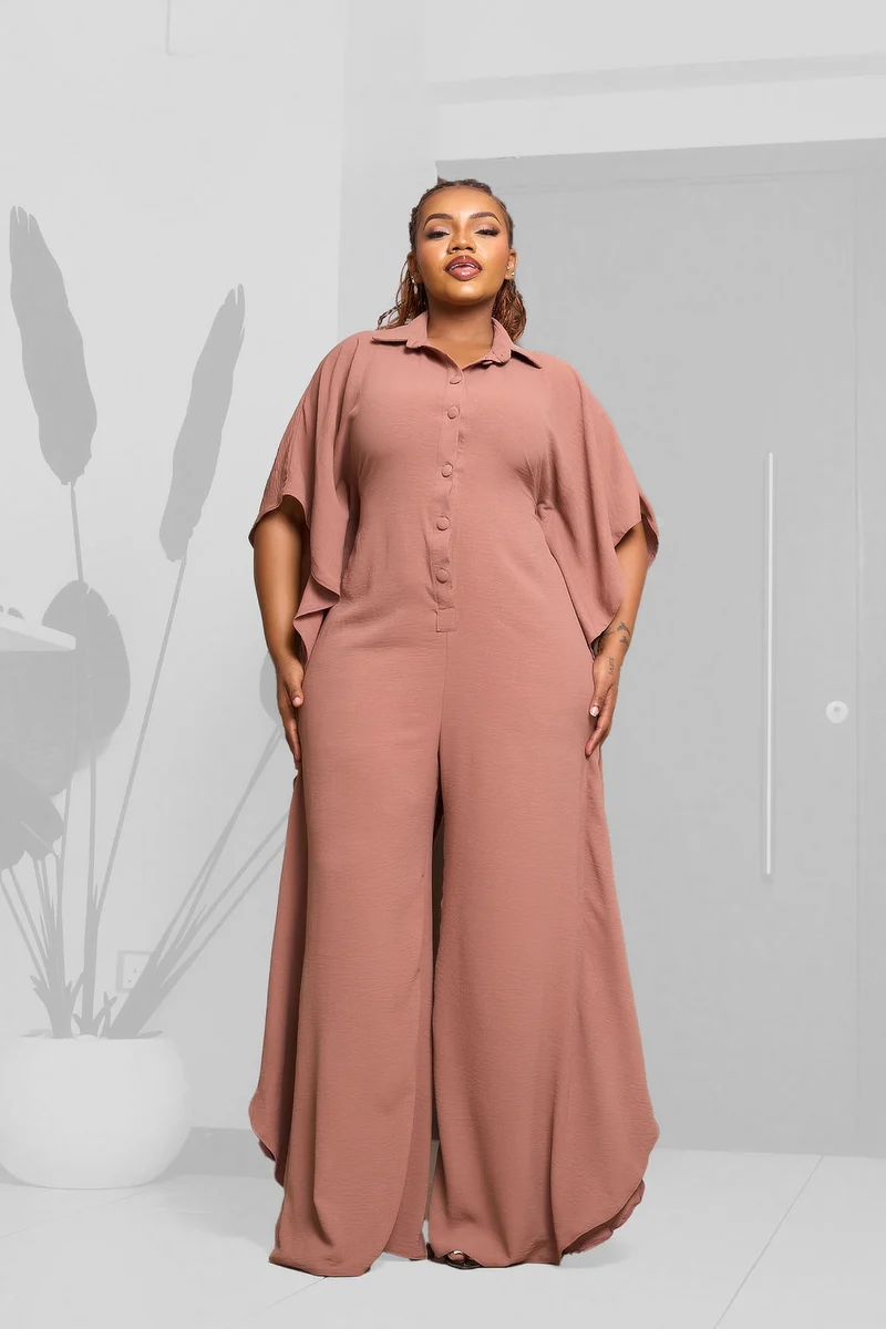 Plainchic Nila Jumpsuit – Nude
