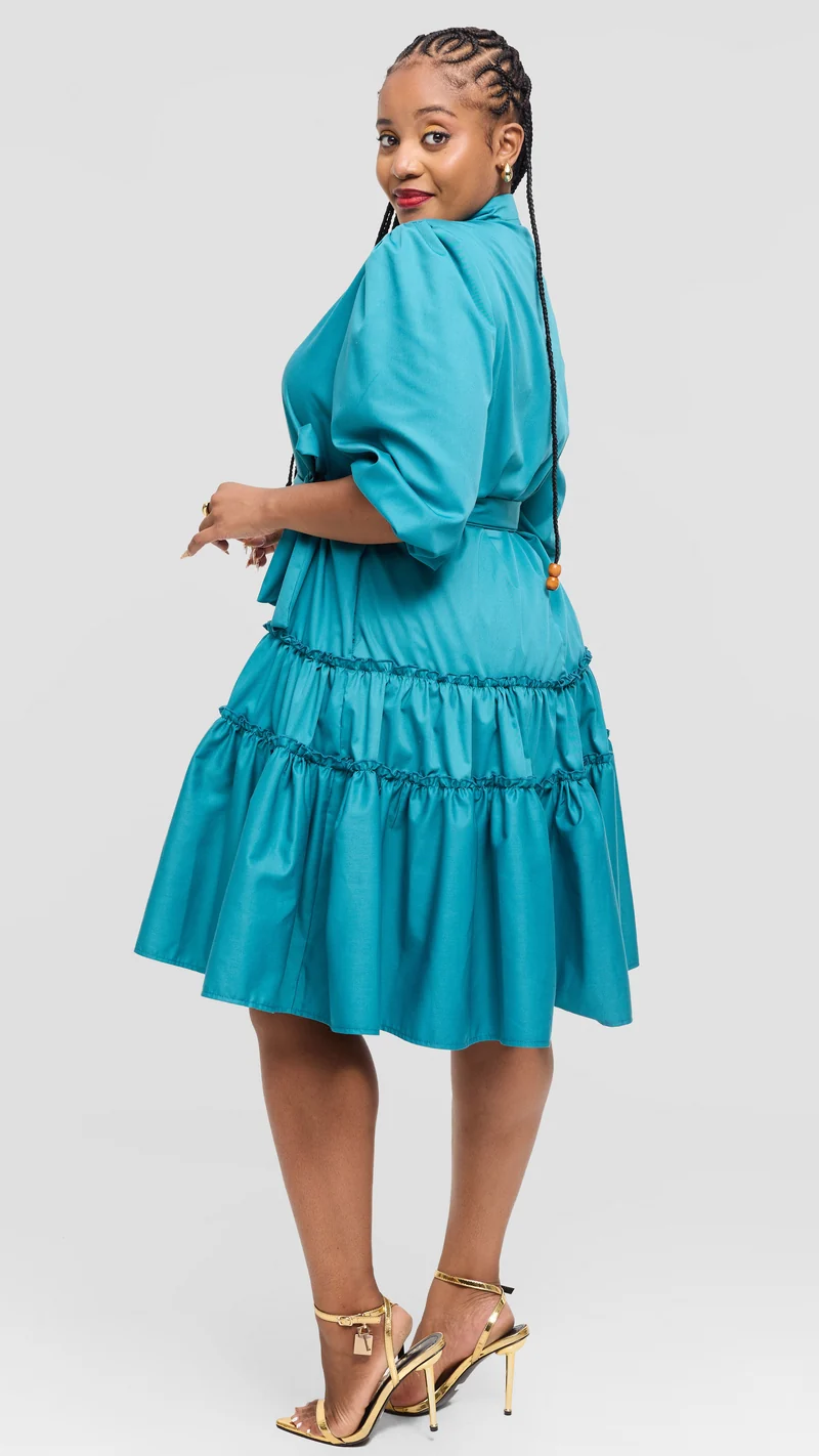 Lizola Skyla Shirt Dress - Blue