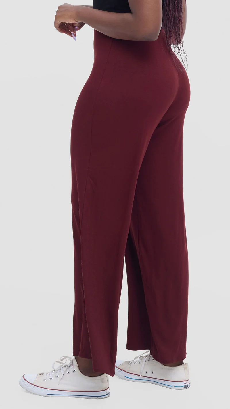 Vivo Chela Pants in Jersey - Mulberry