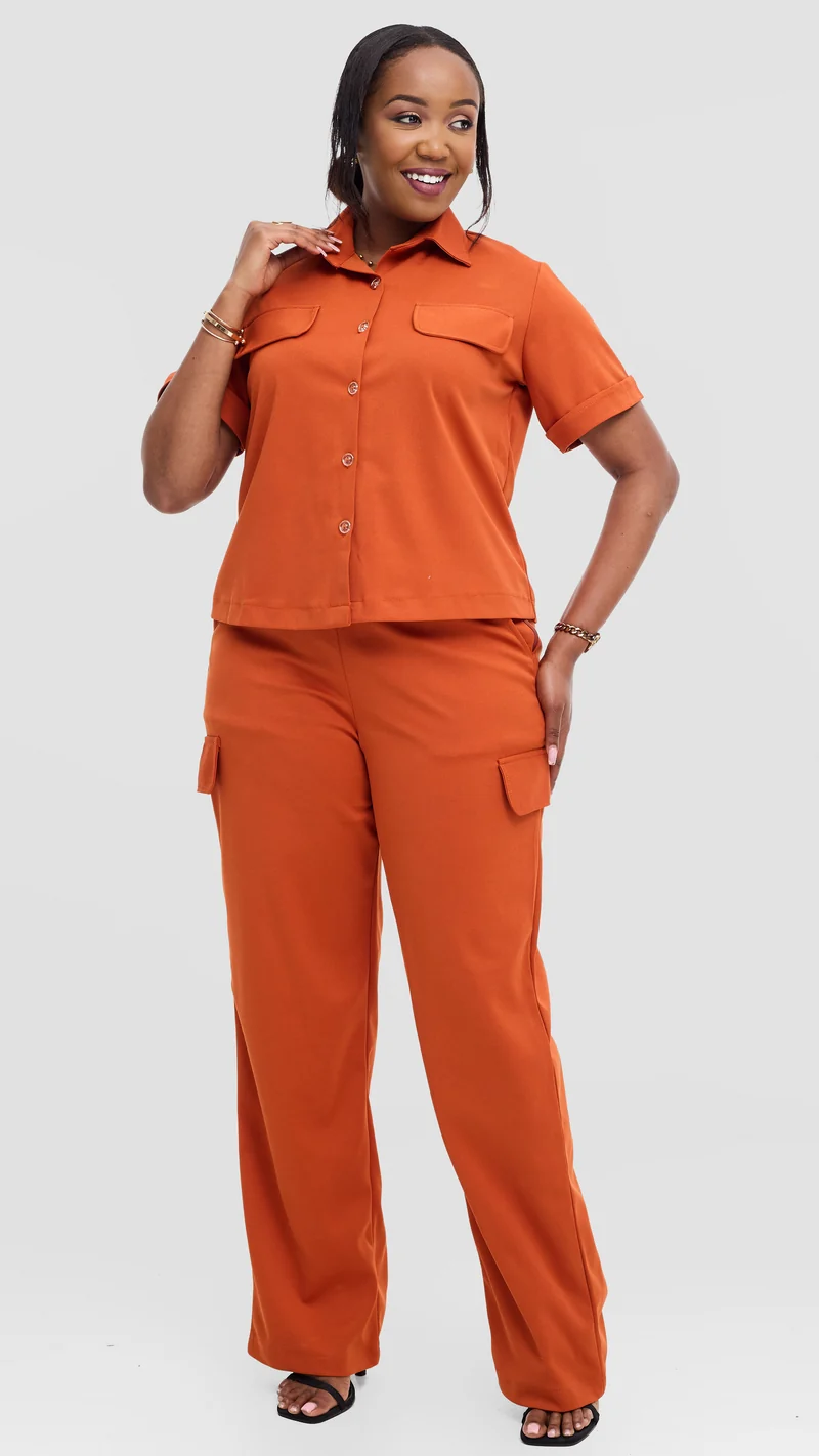Hawi Sartorial Victoria 2 Piece Set- Brown