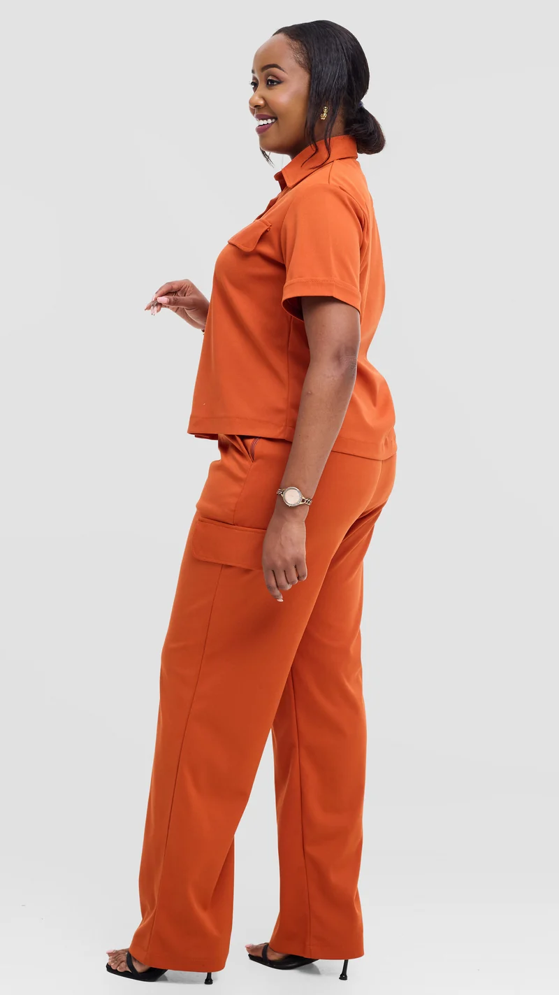 Hawi Sartorial Victoria 2 Piece Set- Brown
