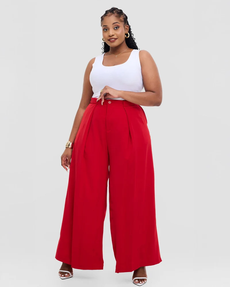Elan CocoAfrike Rehema Pants - Red