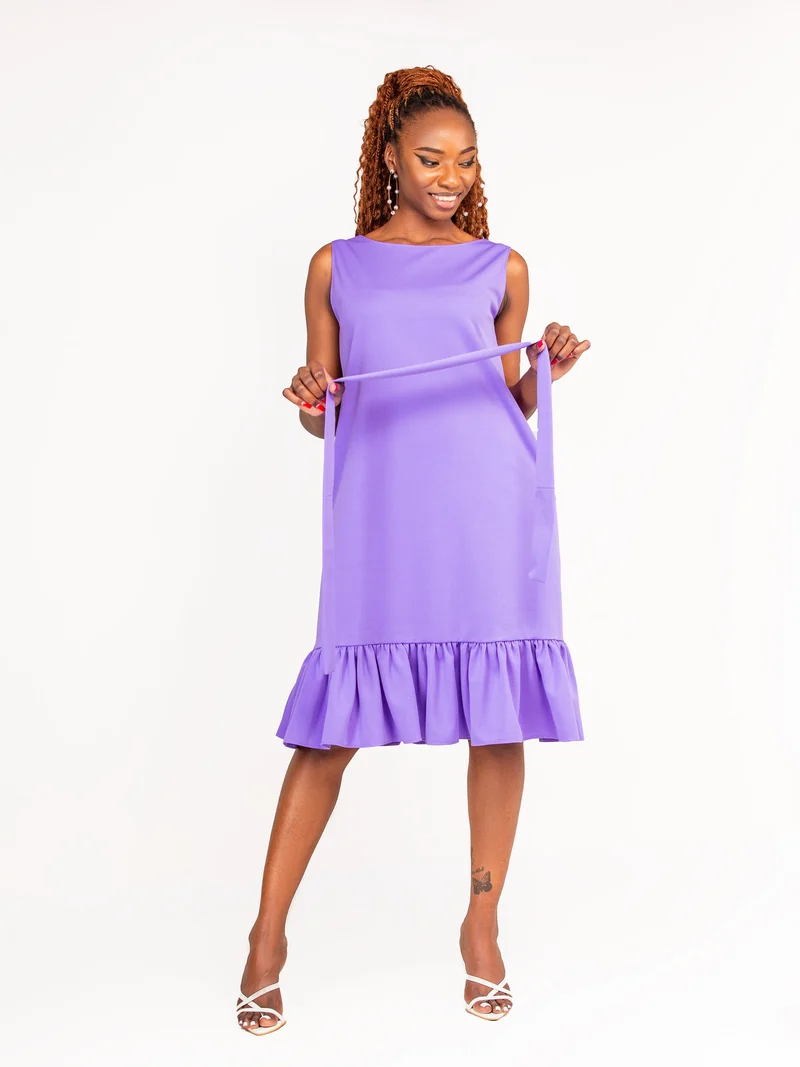 Da'Joy Fashions Lithara Dress - Lavender Purple
