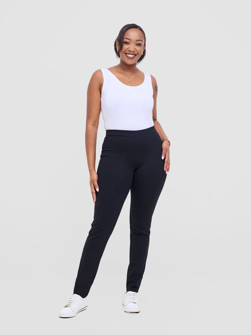 Vivo Basic Leisure Pants - Black