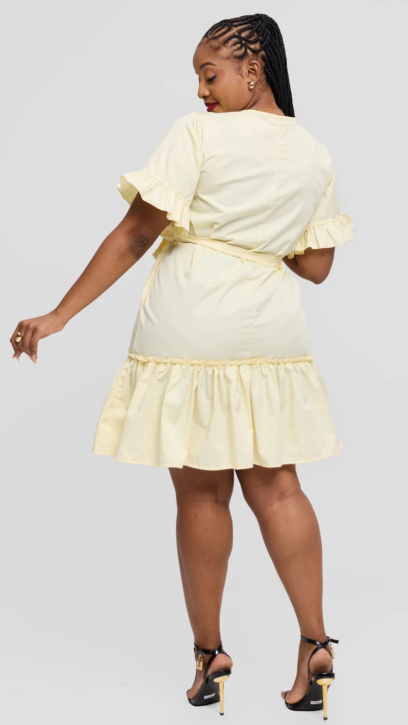 Lizola Sydney Shift Dress - Cream White