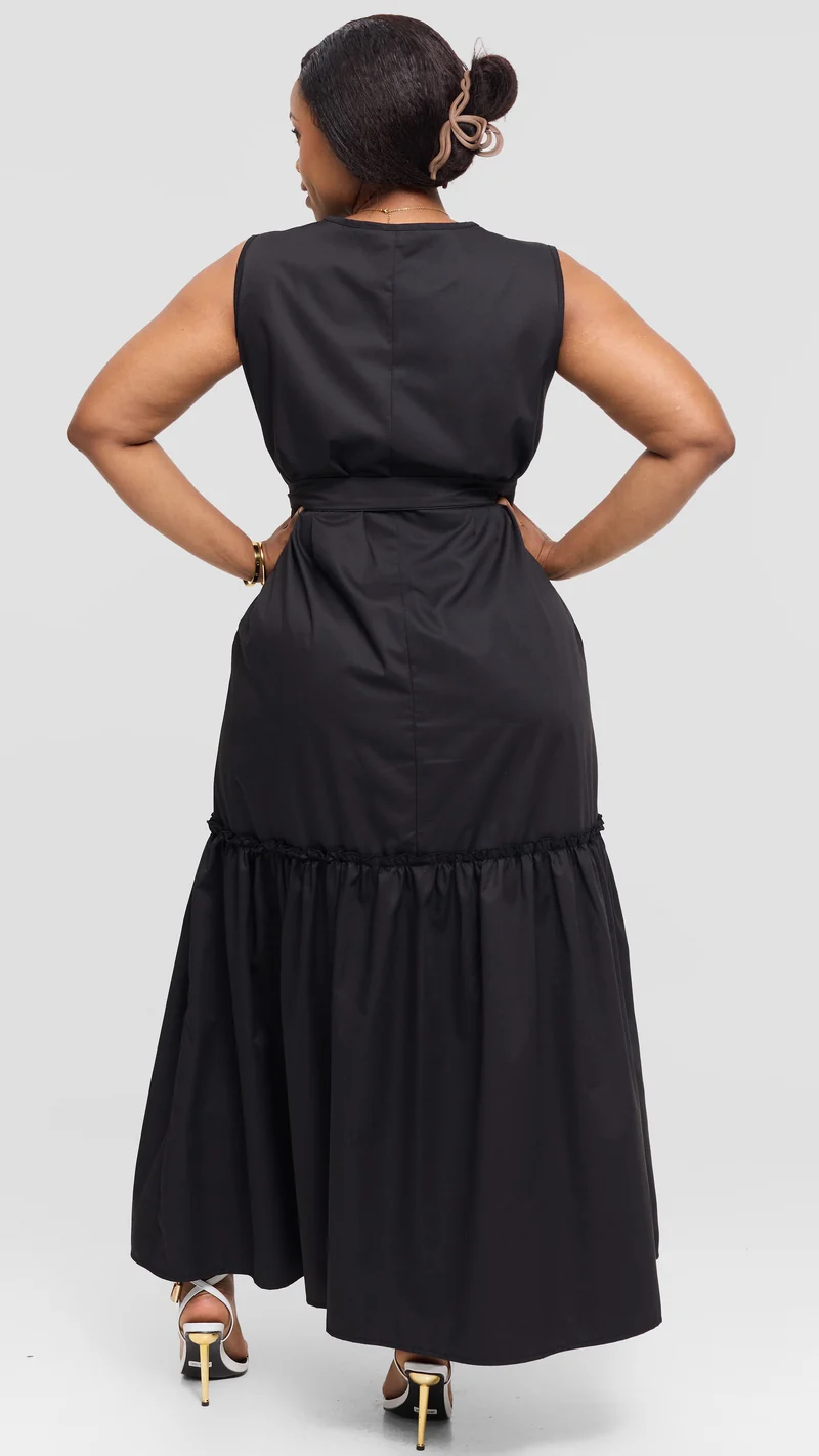 Lizola Valeria Maxi Dress - Black