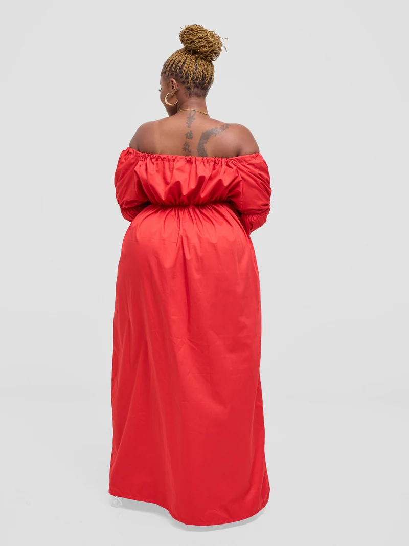 Izulu Itinyi Dress - Red