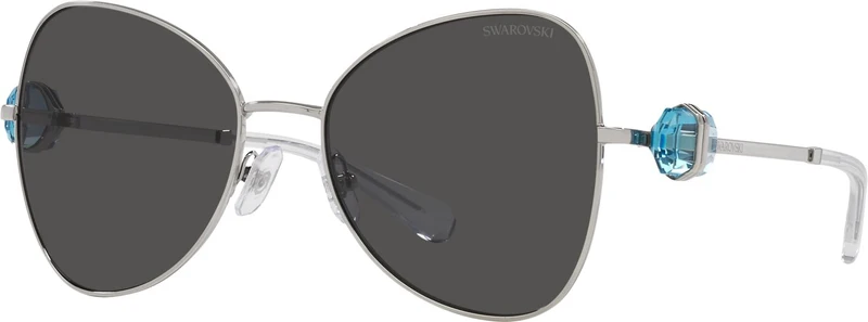 Swarovski Damen Sonnenbrille SK 0SK7002 Grau 400187