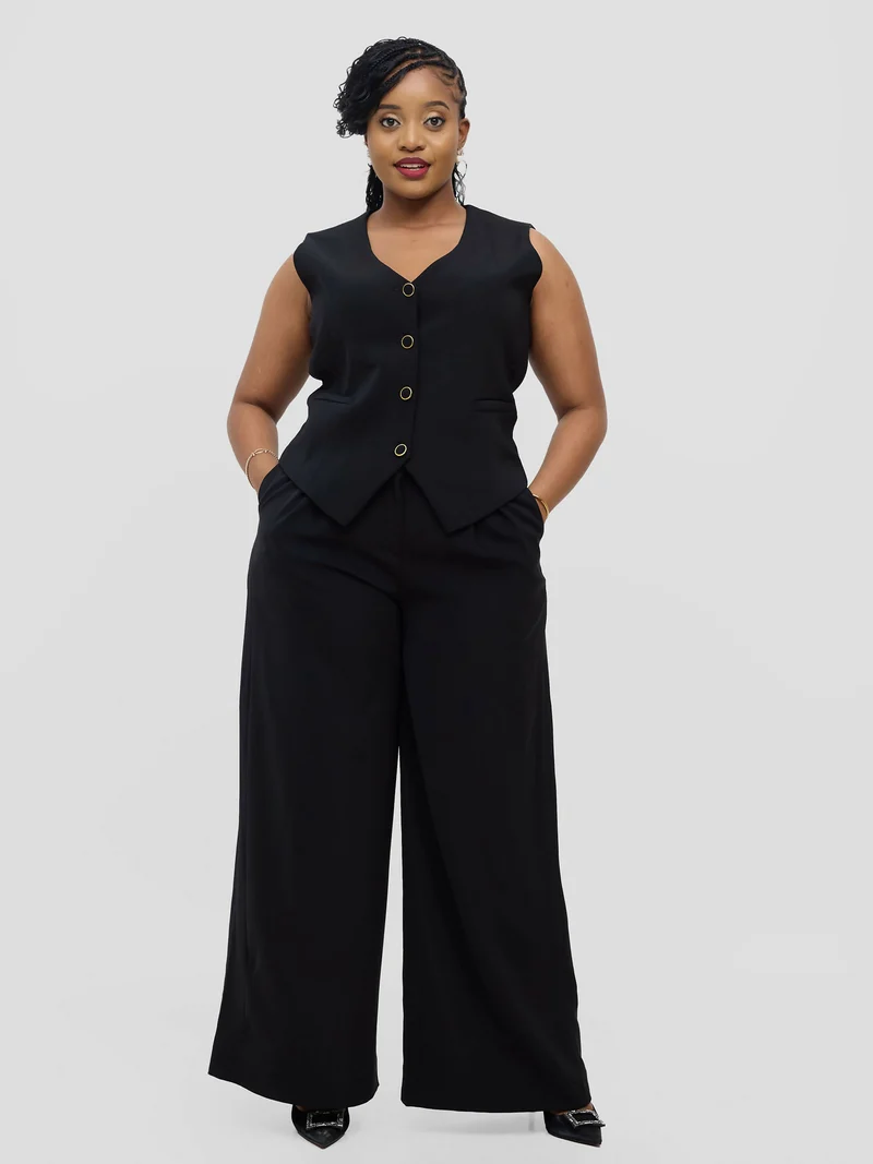 Izulu Sarah Pant Set - Black