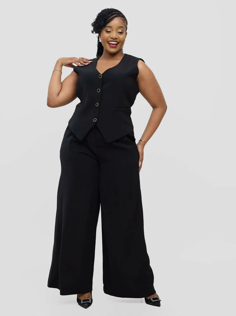 Izulu Sarah Pant Set - Black