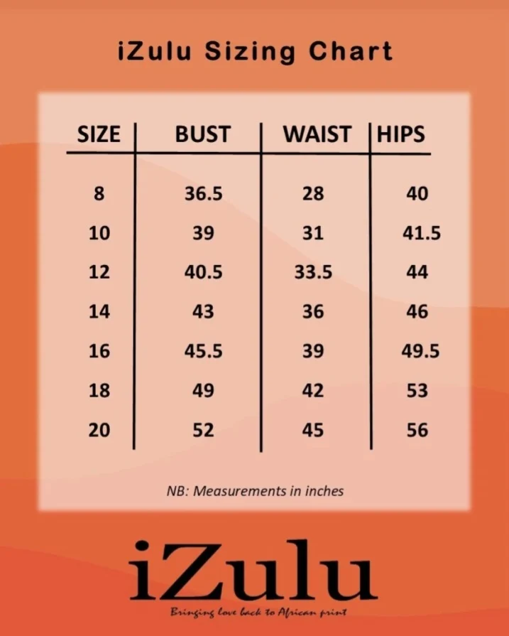 Izulu Sarah Pant Set - Red