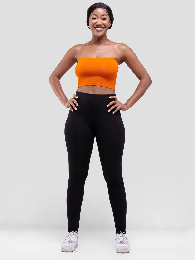 Zoya Basic Jersey Bandeau - Burnt Orange
