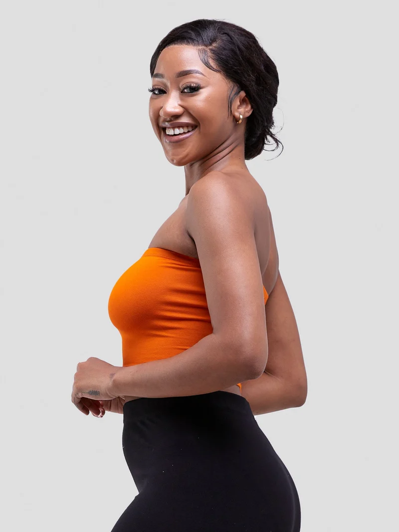 Zoya Basic Jersey Bandeau - Burnt Orange