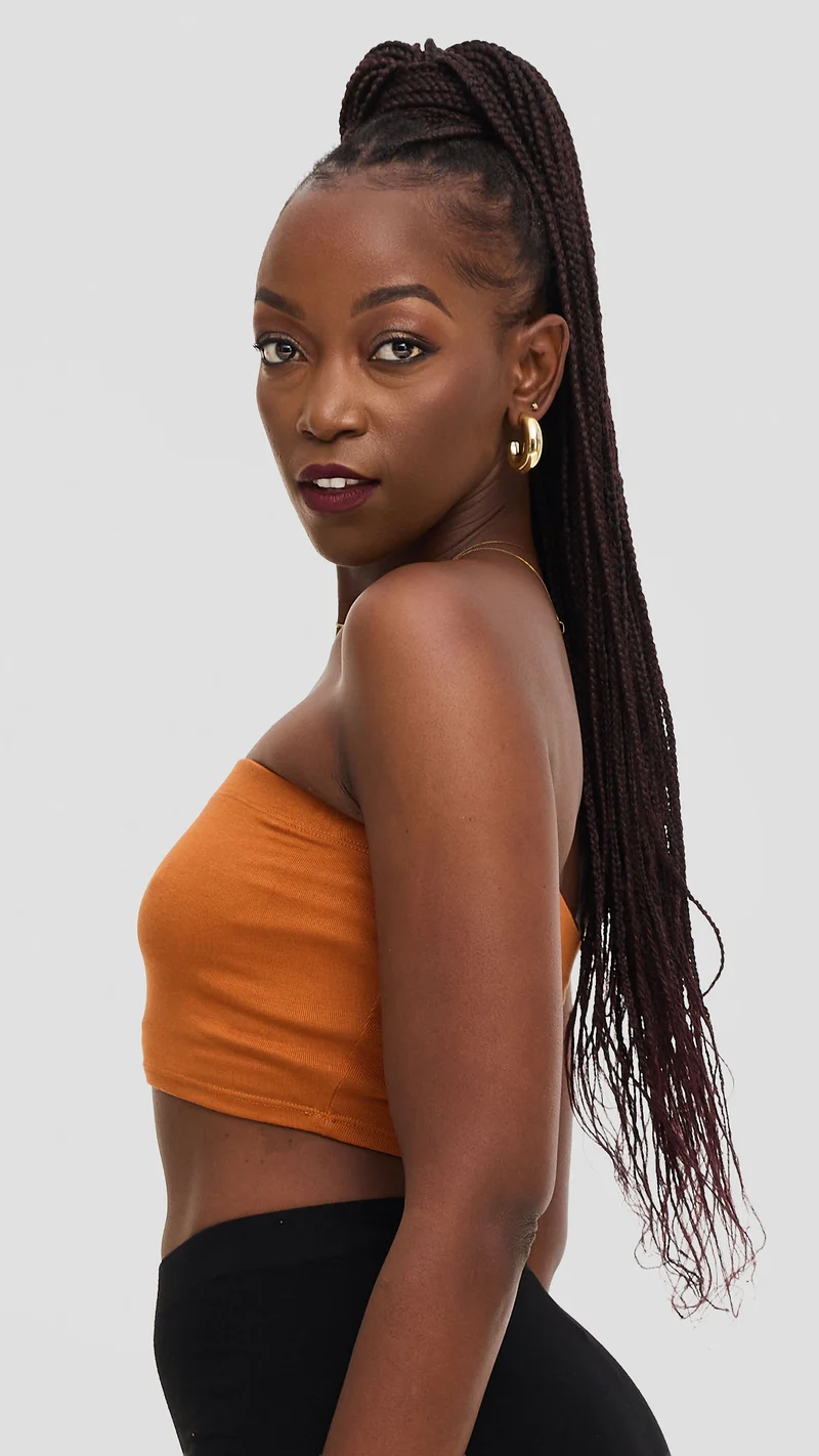 Zoya Basic Jersey Bandeau - Rust