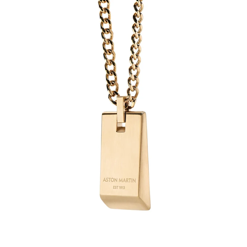 ASTON MARTIN Herren Halskette AML ICON MJIBF5NU2 Gold
