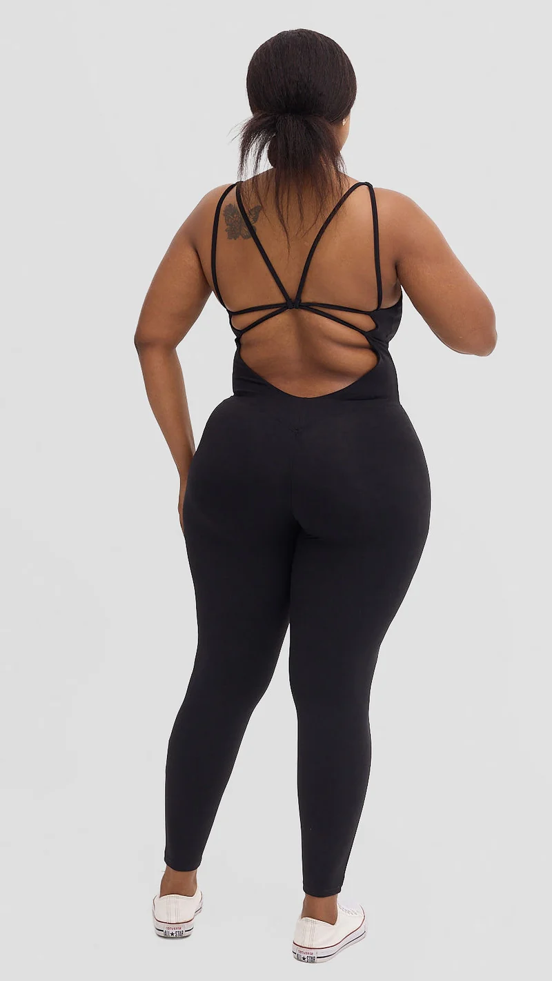 Flen Store Fitness Jumpsuit - Black
