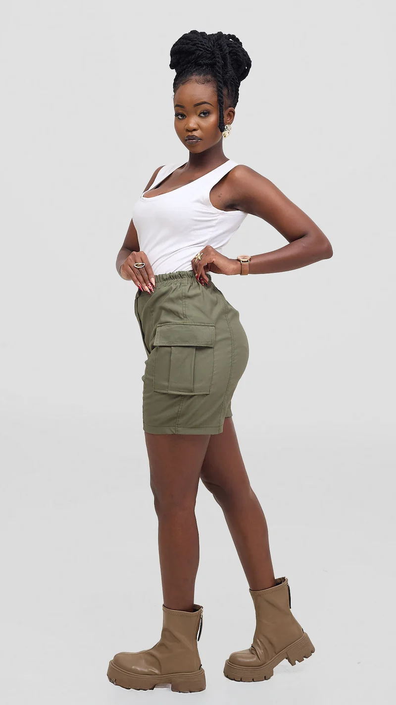 Liliadly Sema Safari Short - Green