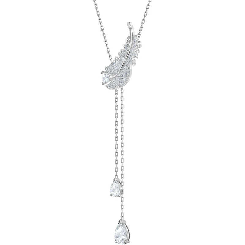 Swarovski Halskette Damen Nice Weiß 5493397