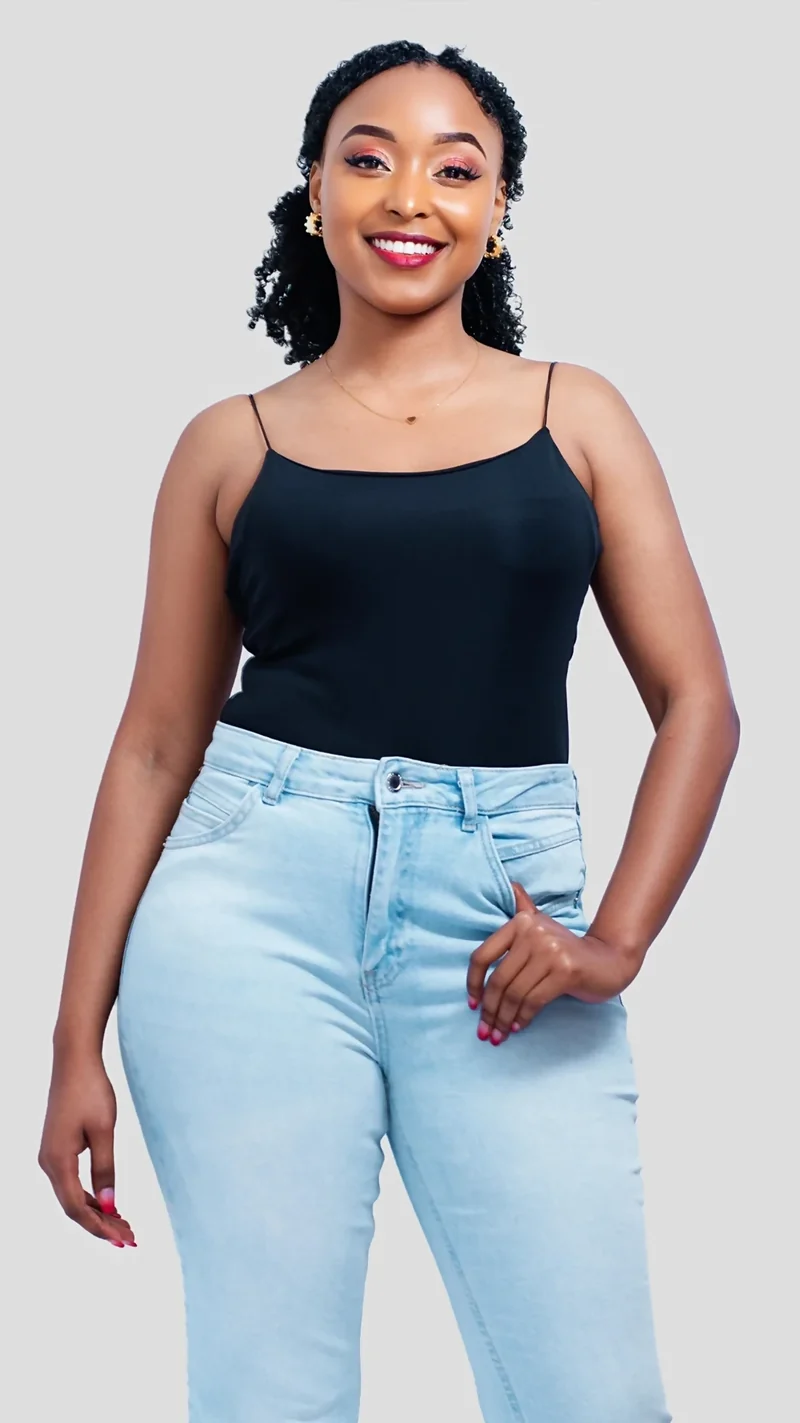 The Fashion Frenzy Luxe Bodysuit - Black
