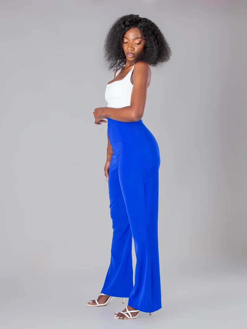 Da'Joy Fashions Cavarna Pants - Royal Blue