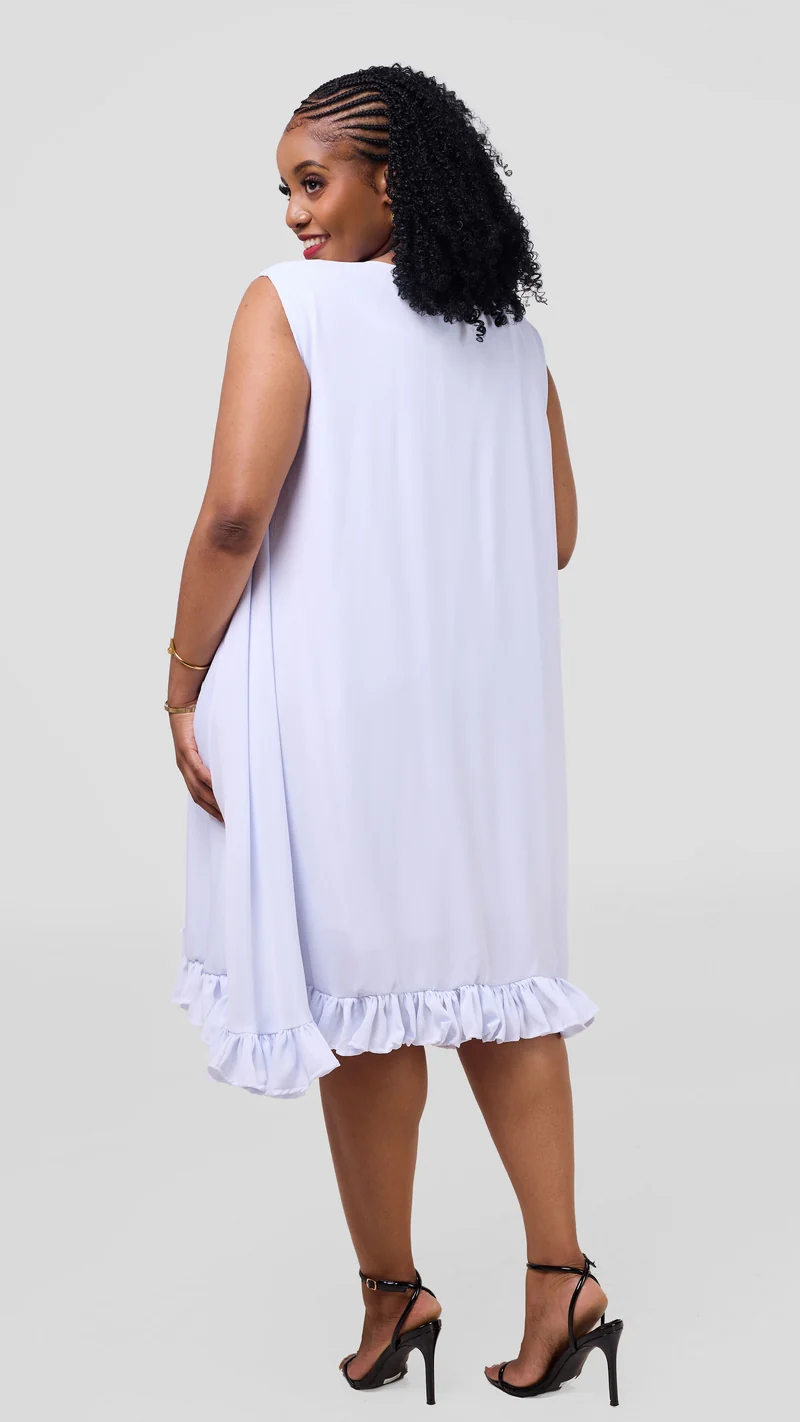 Tuwe Bora Katika Dress – White