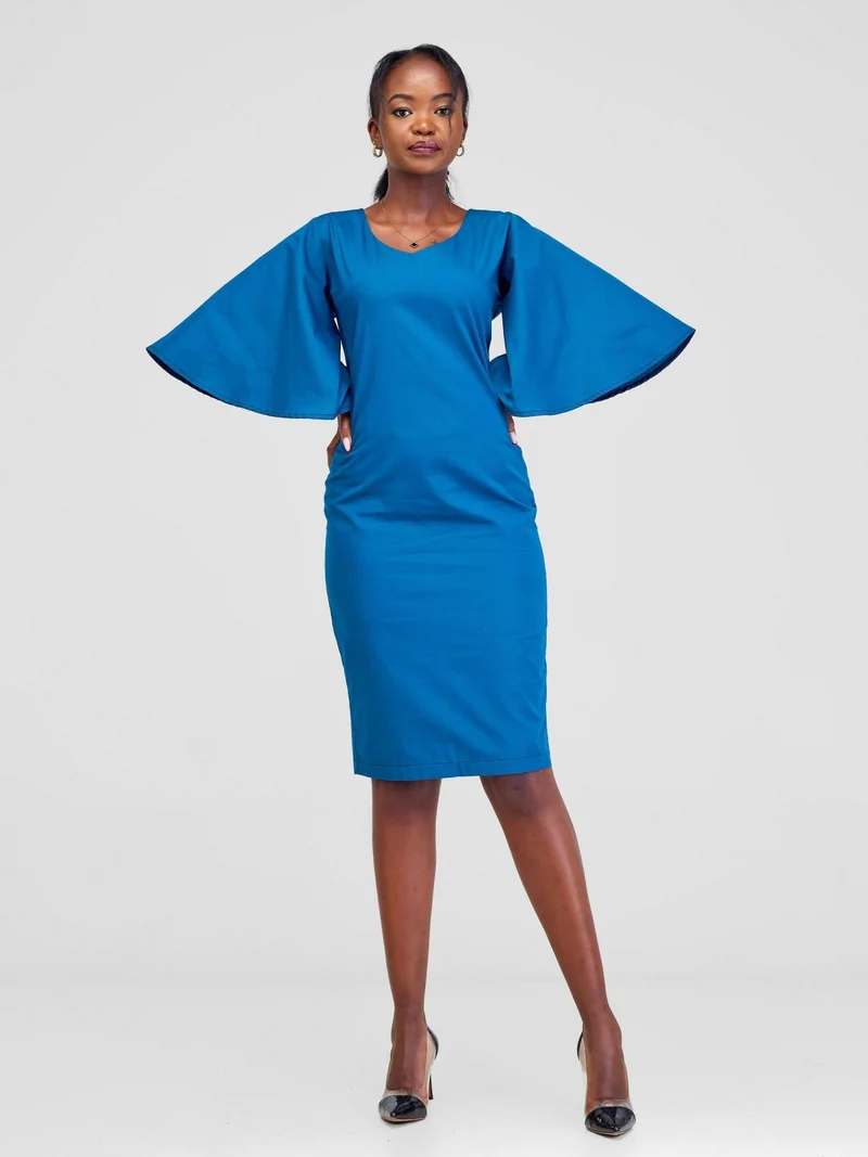 Timyt Urban Wear - Azure Ease Summer Dress - Teal