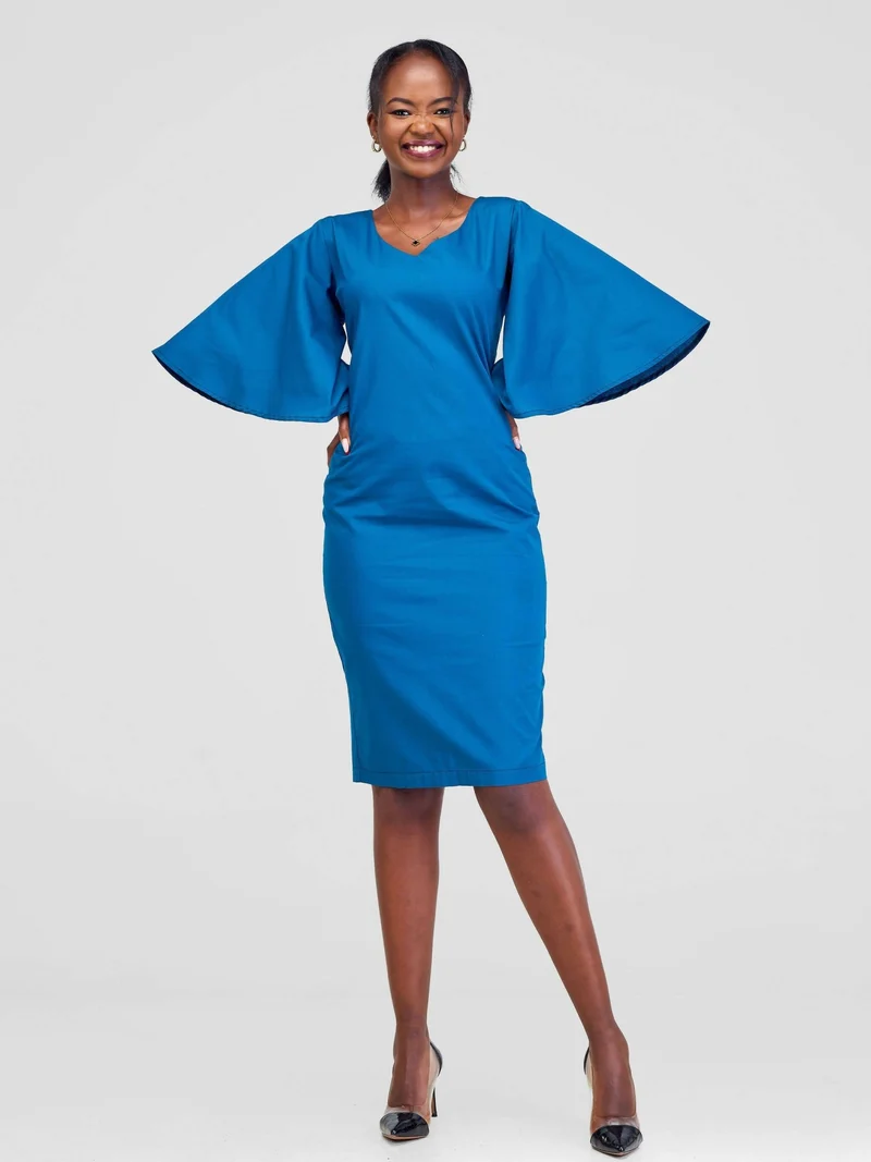 Timyt Urban Wear - Azure Ease Summer Dress - Teal